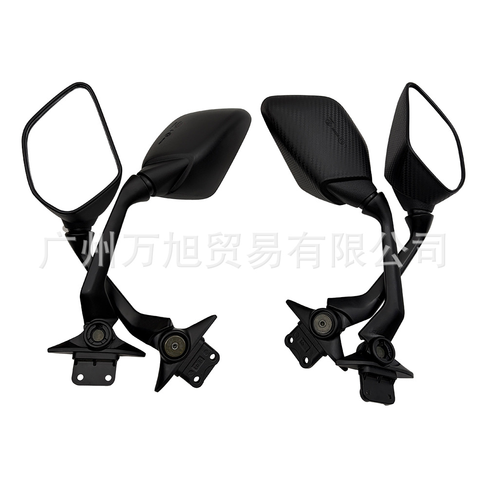 Suitable for Yamaha Tmax530 2012-2019 Black/Snake Skin Color Motorcycle Aluminum Alloy Rearview Mirror