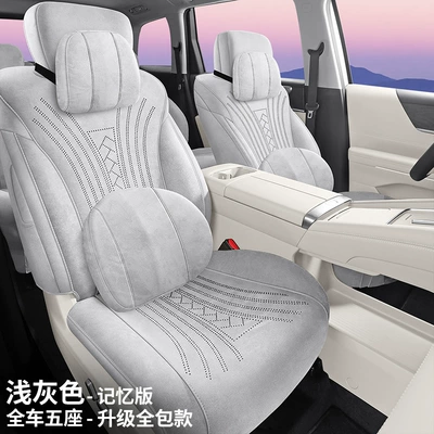 Modelə uyğun (Original) oturacaq örtükləri – 26 models of Wuling Starlight 560 - upgraded-version-memory-version-light-gray-wuling-starlight-560
