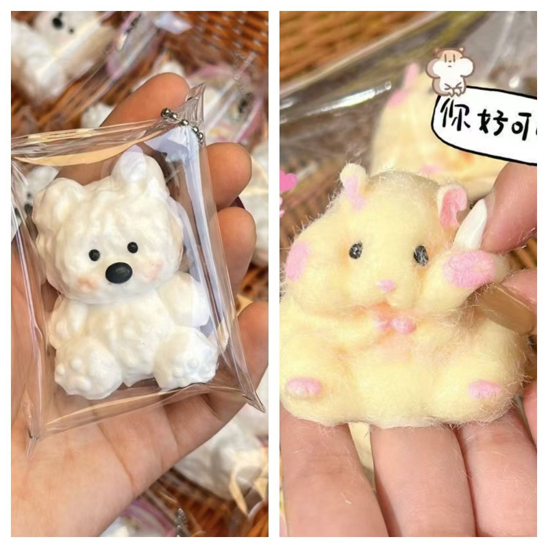 웨스트하이랜드견+햄스터 [두번째 조합] 점장님이 적극 추천하는