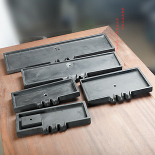 Wujin stone flowing water tray three water outlets for money-making household town house fish tank landscaping flowing water ornaments circulating water accessories