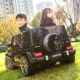 Mercedes-Benz Big G Children's Four-wheel Electric Car Double Oversized Baby Toy Car Remote Control Sitting-sharing Baby Car