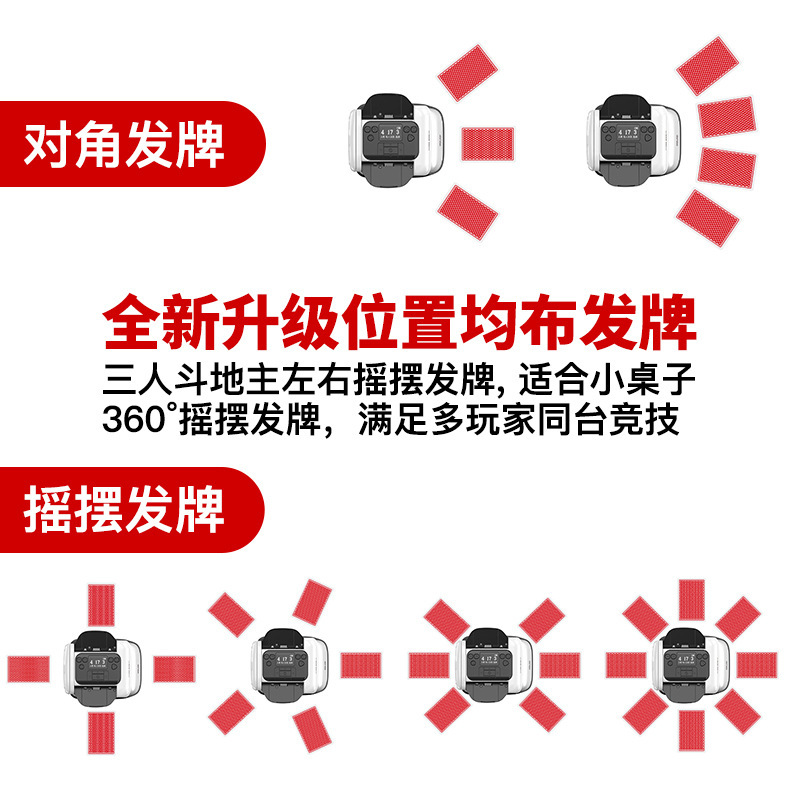 全自动洗牌发牌机跨境物理洗牌高速发牌德州UNO掼蛋发牌器亚马逊|undefined