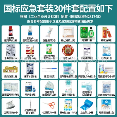 epidemic prevention package company medical – Kempinq və səyahət - 30-kinds-of-set-excluding-box