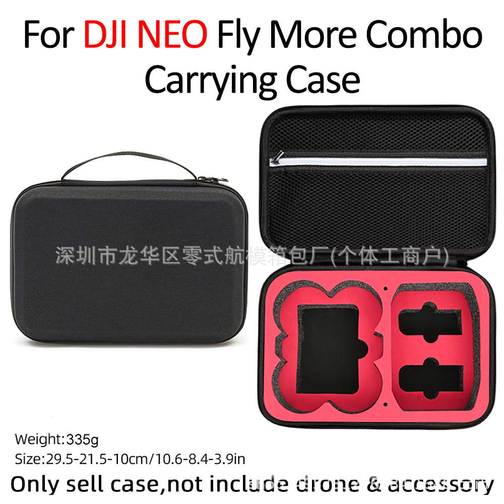Aplicable a DJI NEO bolsa de almacenamiento DJI NEO caja de almacenamiento de edición de vuelo rápido paquete completo de accesorios de almacenamiento