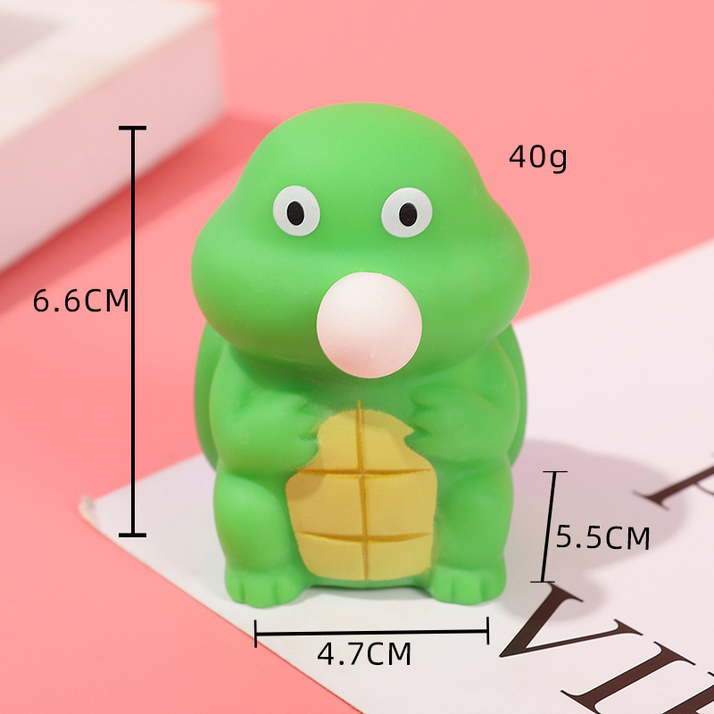 Green-round-eyed ninja turtle