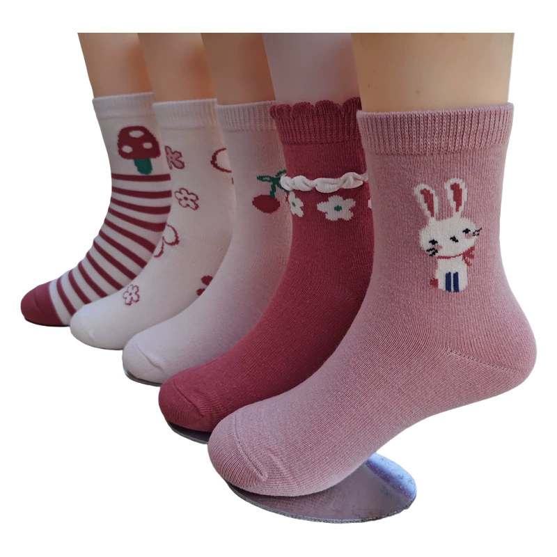 Оптовая продажа шестиминные детские носки для мальчиков и девочек