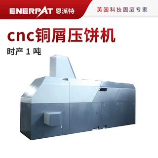 恩派特时产 1 吨 CNC 铜屑压饼机 铜屑高密度压饼机
