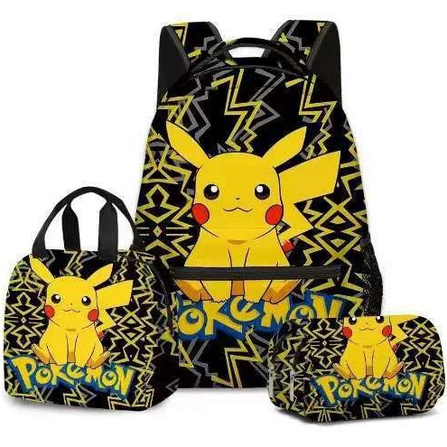 Backpack, pencil case, children's set, 3 piece set