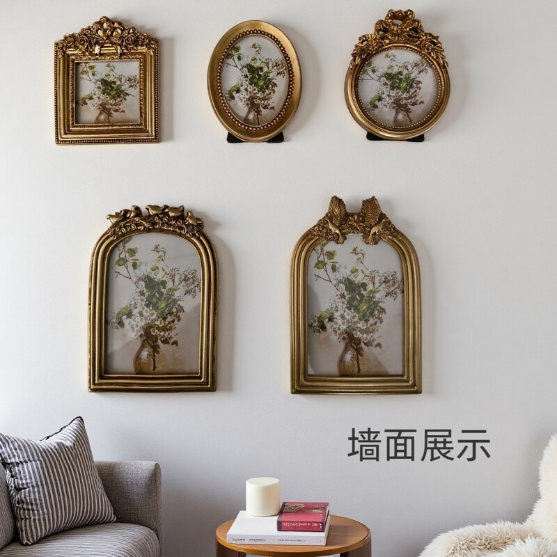 Photo Frame Display Stand Decorative Ornaments Picture Frame Living Room Bedroom Wall Art Wholesale Sofa Cute 10inch Acrylic Puzzle Frame