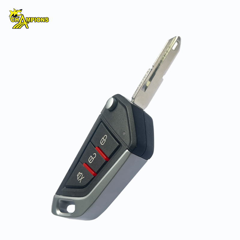 Control Remoto Duplicador con Llave 433MHz de Metal Inalámbrico para Garaje