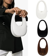 22春款真皮女包网红小红书超火鹅蛋包牛皮时尚韩版复古小众椭圆潮