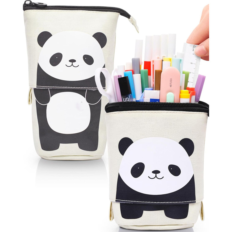 Telescopic handheld school pencil case