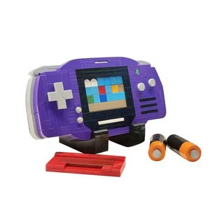 Building Blocks Moc-208861 Handheld Console Building Block Set 510 Particle Count/Purple