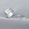 Set, brand small design ring, 4 piece set, on index finger, internet celebrity