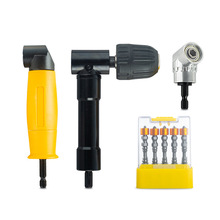 跨境90度黄拐批头拐弯器 电动拐角器延伸配件 电钻螺丝刀转角批头