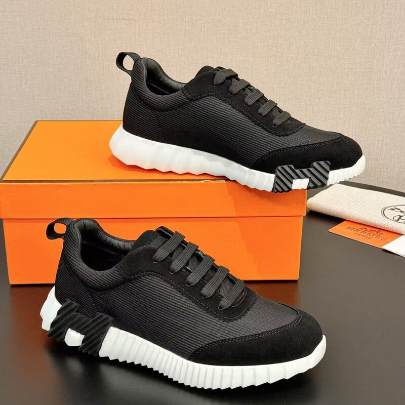Large size 48 European version 2025 new H-brand men's shoes, thick-soled shock-absorbing running shoes, casual white sneakers, cross-border sports shoes Large size 48 European version 2025 new H-brand men's shoes, thick-soled shock-absorbing running shoes, casual white sneakers, cross-border sports shoes