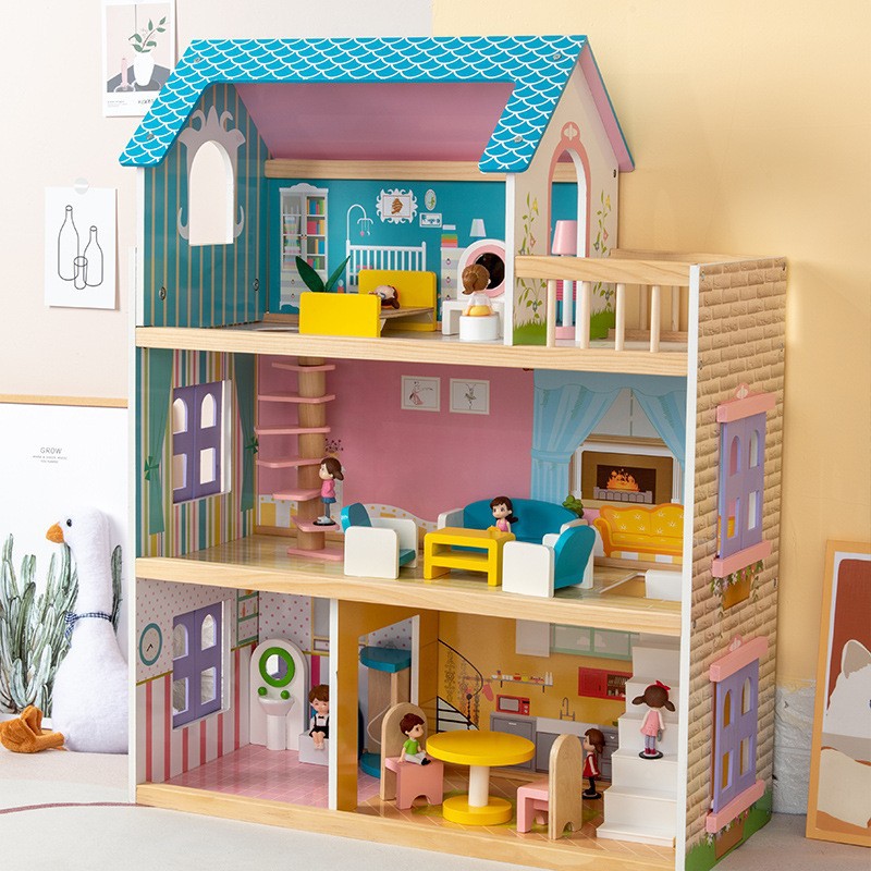 JY blue doll house 9.5kg
