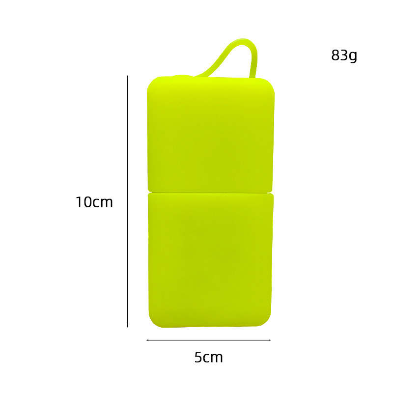 Transfronterizo nueva silicona compresa de hielo instrumento de belleza bandeja de hielo de silicona ojo comprimir cuidado de la piel refrigeración masaje facial rodillo de hielo portátil