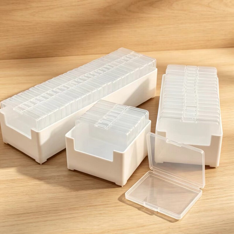 Cross-border nail art piece storage box, fishing gear lure separator storage box, desktop multifunctional miscellaneous storage