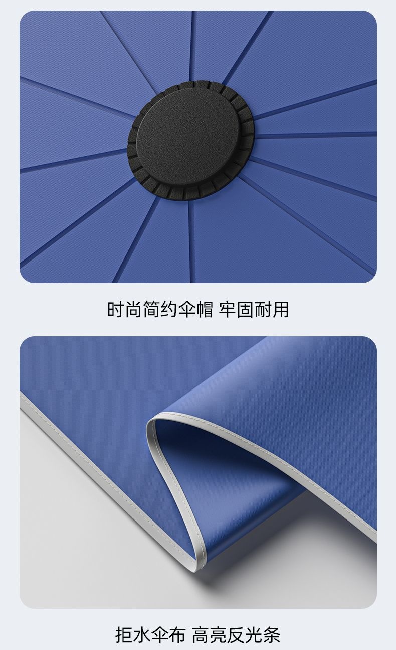 Special umbrella for electric vehicles, thickened and foldable, new model for sun and rain protection, detachable, a must-have for electric bikes on rainy days