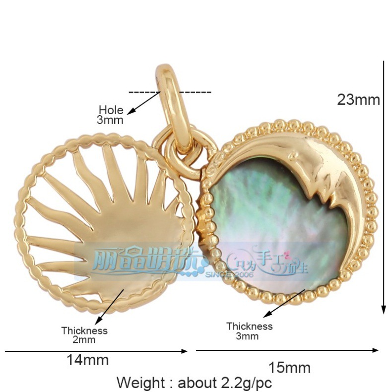 3g Weight Pendant Jewelry Making Type 16 * 21mm, 30*38mm, 31*38mm Jewelry Making Size Shell, Zircon Inlay Material DIY Jewelry Accessories Classification Hole 2~2.9mm, Hole 5~5.9mm Hole Size 1 Piece Quantity Copper Material Geometric Pattern Inlay Design Simple Style Style 1 Piece 16 * 21mm 30*38mm 31*38mm Hole 2~2.9mm Hole 5~5.9mm Copper Shell Zircon Geometric Pendant 24