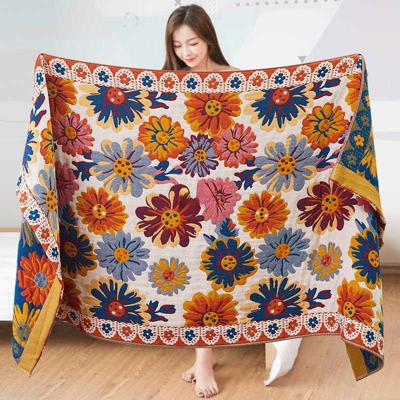 Cotton gauze quick dry big bath towel for men and women for home use