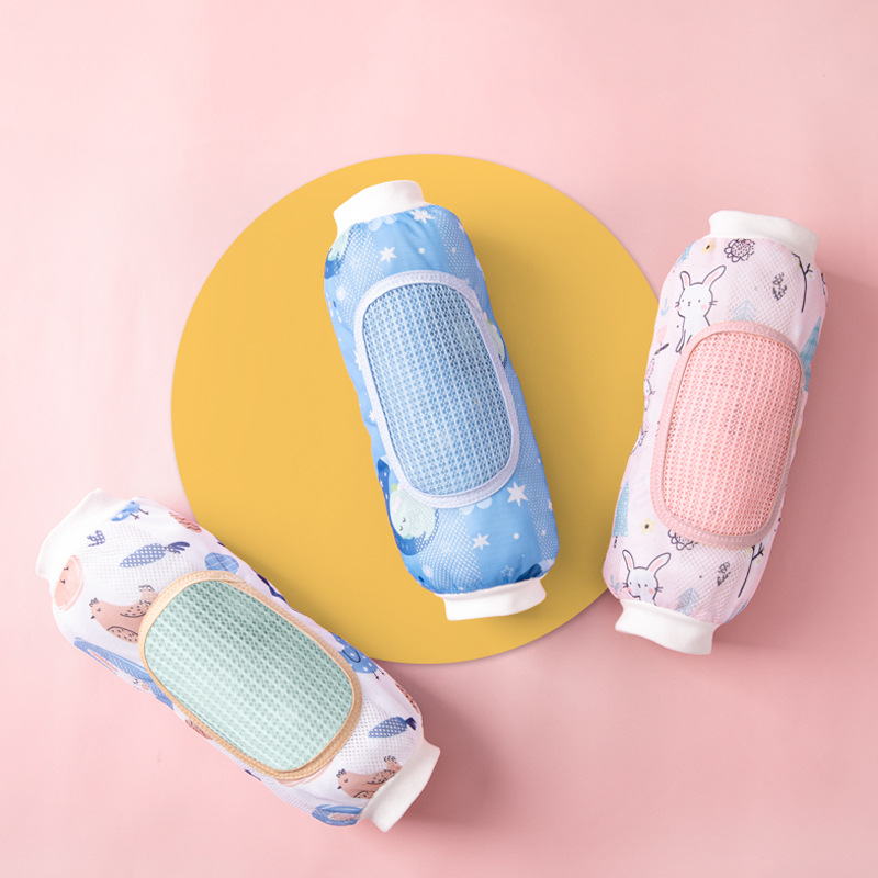 Nursing sleeve covers, summer baby carrier armband, ice silk nursing arm pads, gauze breastfeeding arm sleeves for babies