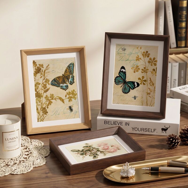 French vintage-style photo frame display stand 6-inch 7-inch 8inch 10inch A4 square photo wall oil painting empty frame for wall hanging French vintage-style photo frame display stand 6-inch 7-inch 8inch 10inch A4 square photo wall oil painting empty frame for wall hanging