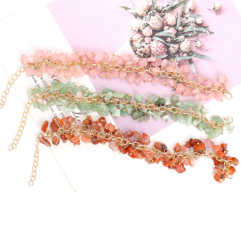 Fashion Irregular Crystal Beaded Bracelets 1 Piece