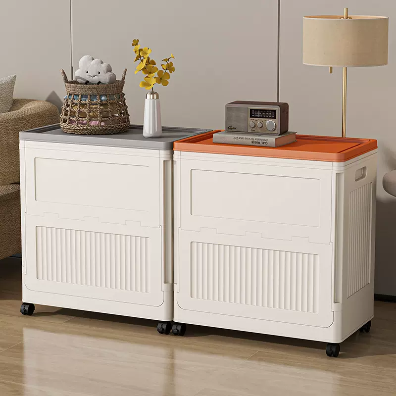 卧室储物翻盖折叠收纳箱整理箱衣物生活杂物玩具零食收纳置物架