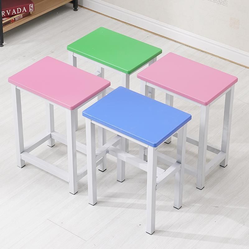 Taburetes de taller de fábrica gruesas taburetes cuadrados taburetes de comedor taburetes de dormitorio taburetes de entrenamiento taburetes de estudiantes taburetes de entrenamiento taburetes de hogar taburetes altos para adultos image 4