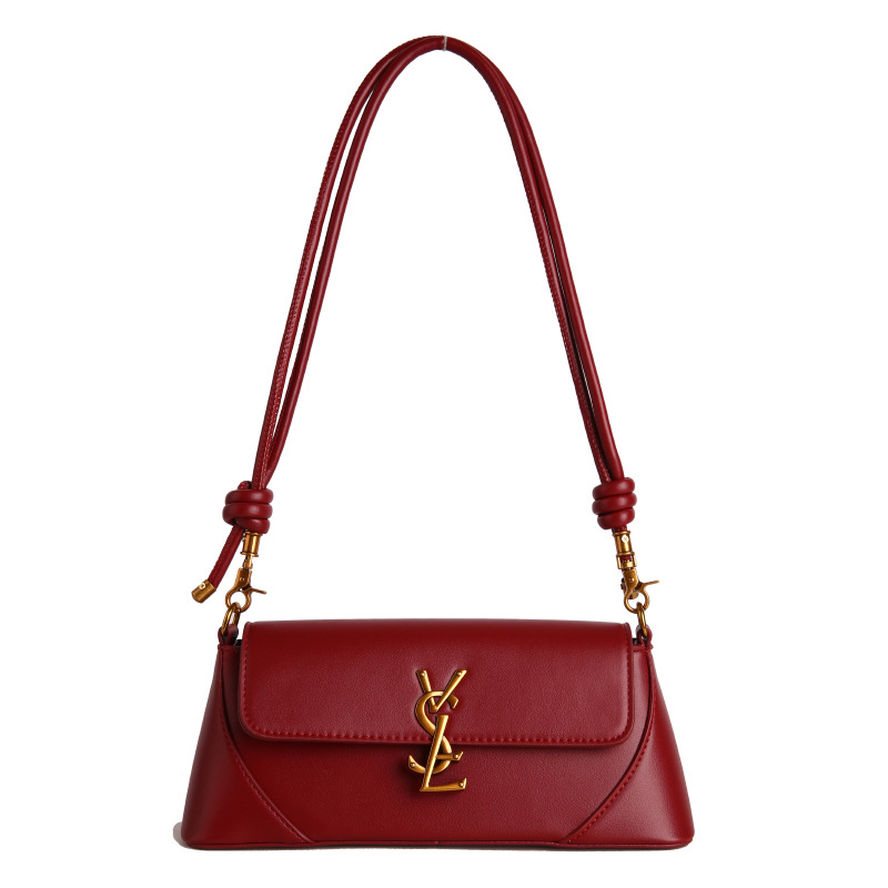 2026 New Cross-Border Women's Niche Versatile Baguette Bag Luxury Shoulder Bag Crossbody Bag European And American Style Underarm Bag - Thumbnail 5