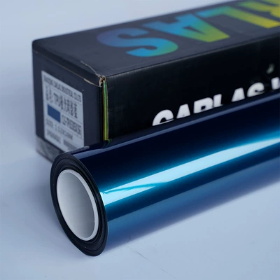 Price Customized Oem White Package, Auto Color Change Film - aurora-shadow-blue-152m15m