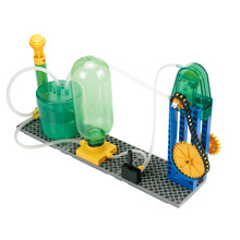 气压水动系列-水车 水磨机儿童科学实验小制作组装玩具1158