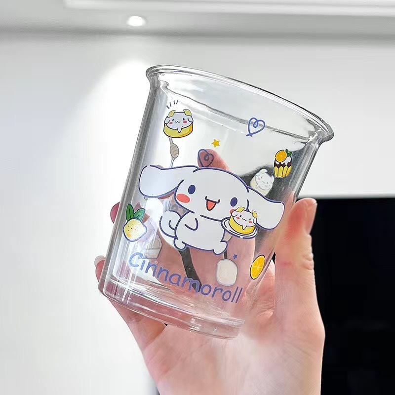 계피 개 + 유리 빨대