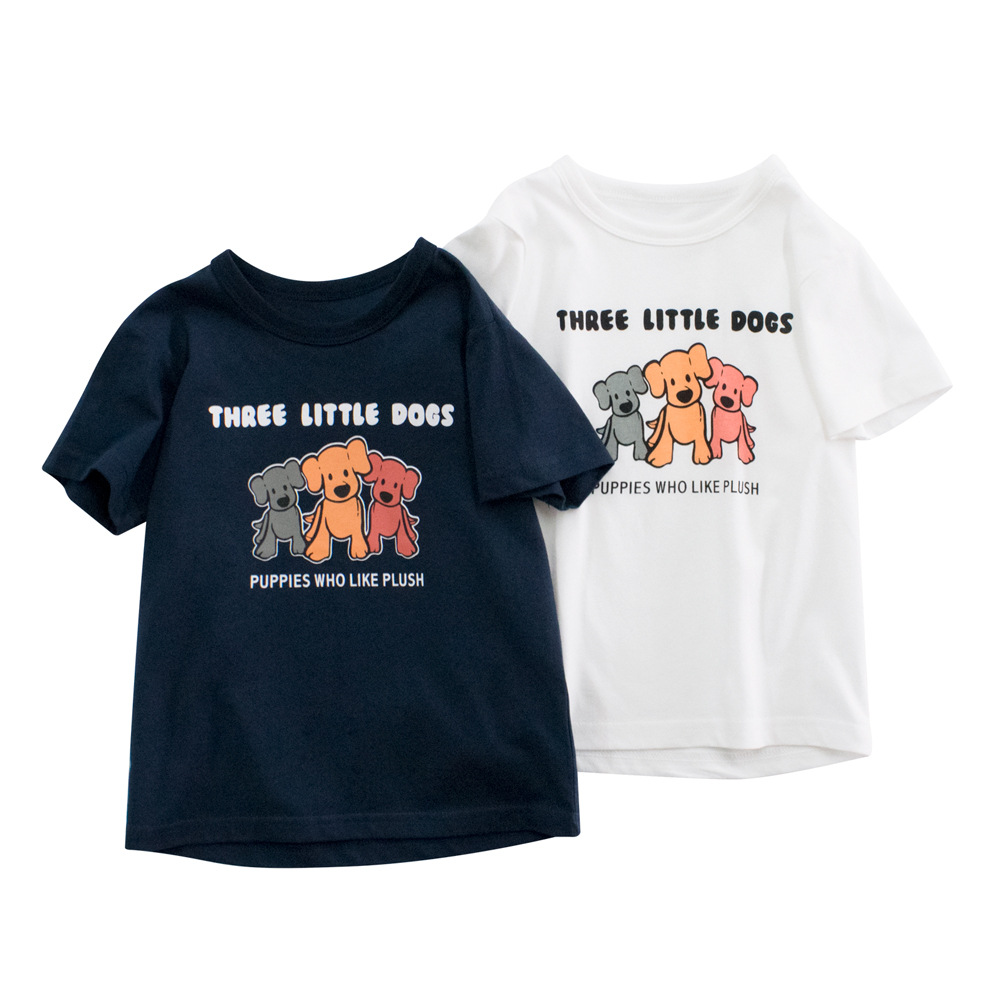 27kids verano nueva ropa para niños camiseta de manga corta para niños coreanos