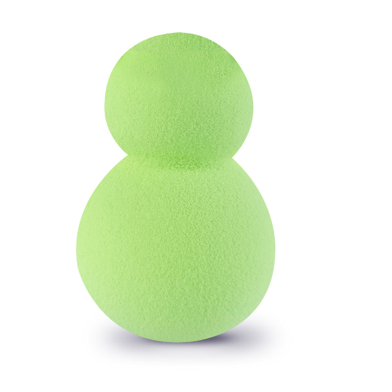 과일 녹색 후드리스 눈사람