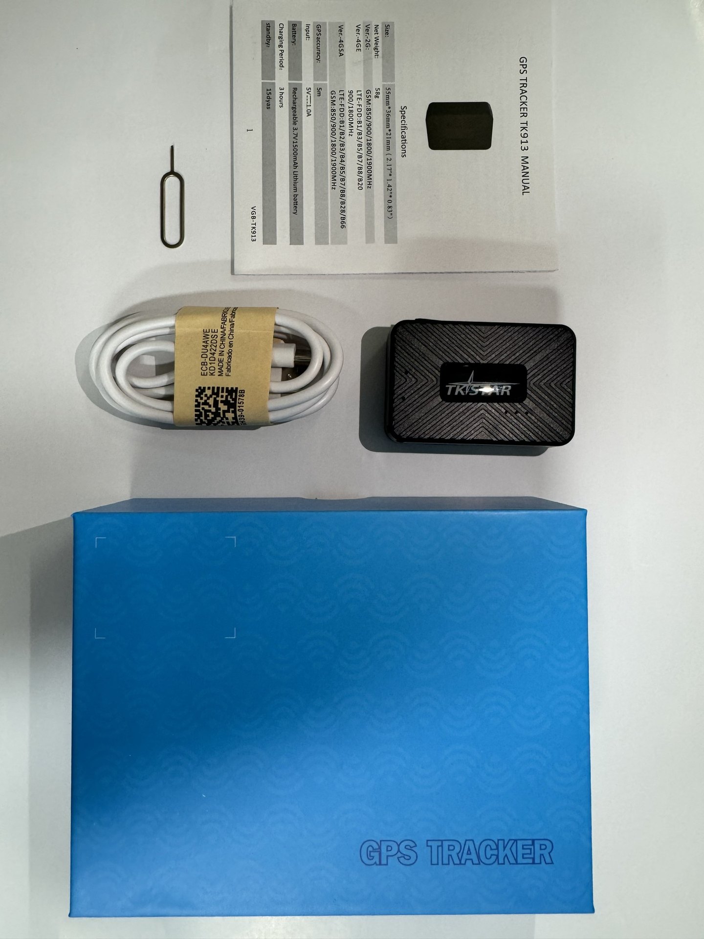 4Gtk913 Gps Locator Is Suitable for Use in 4g Networks and Is Available for Free Use on the Global Platform for Life