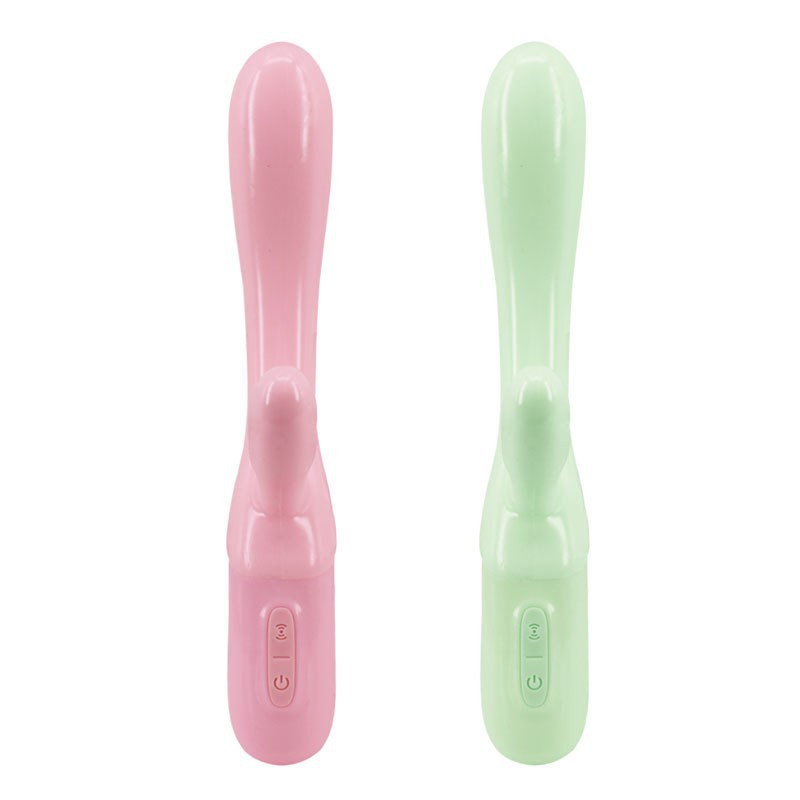 Dual-Motor Vibrating AV Stick, Electric Control, ABS Body, Pink or Green — detail image 13