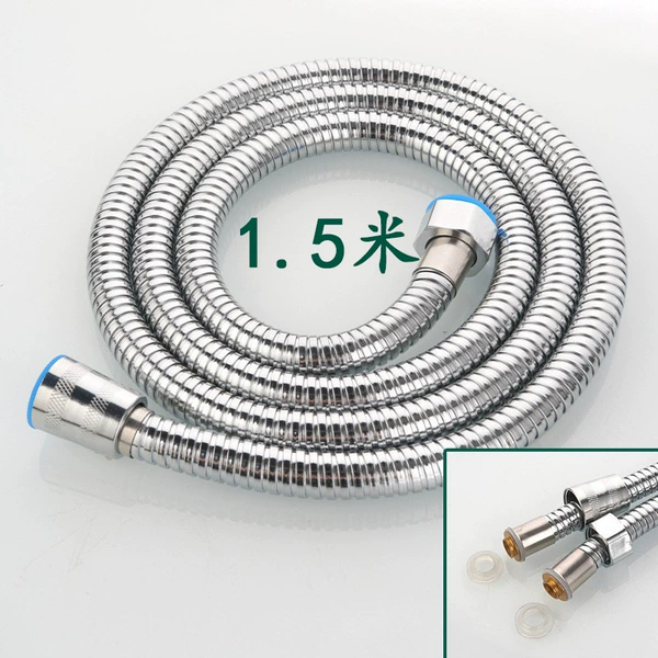 802 ★ 1.5 meters steel zinc electroplated encrypted shower pipe