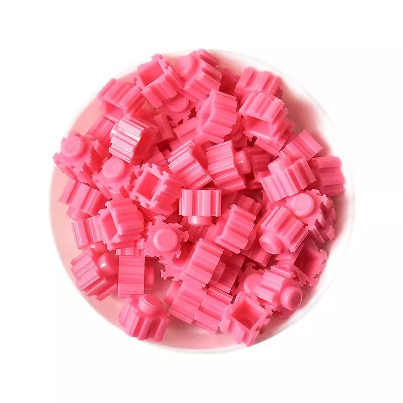 Materiales hechos a mano relleno de bloques redondos gránulos de bloques populares sensación de mano decoración DIY juguetes descomprimidos