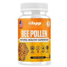 跨境热销 亚马逊热卖款 支持O EM 天然生蜂花粉胶囊Bee pollen