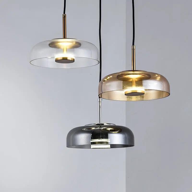 Nordic Restaurant Single-Head Chandelier, Simple Modern Dining Room Lamp, Creative Normcore Bar Lamp, Personalized Bedside Art Lamp