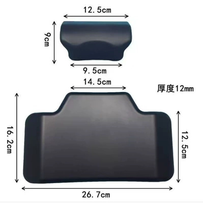 Motorcycle trunk Off-Road Motorcycle Tail Box - backrest