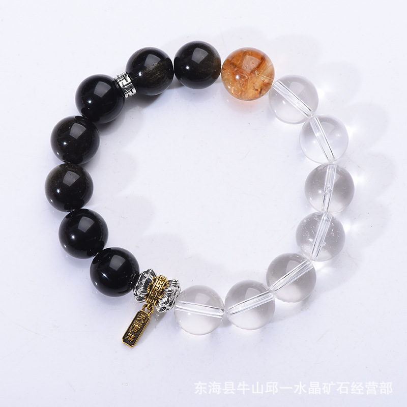 10mm 크리스탈 팔찌