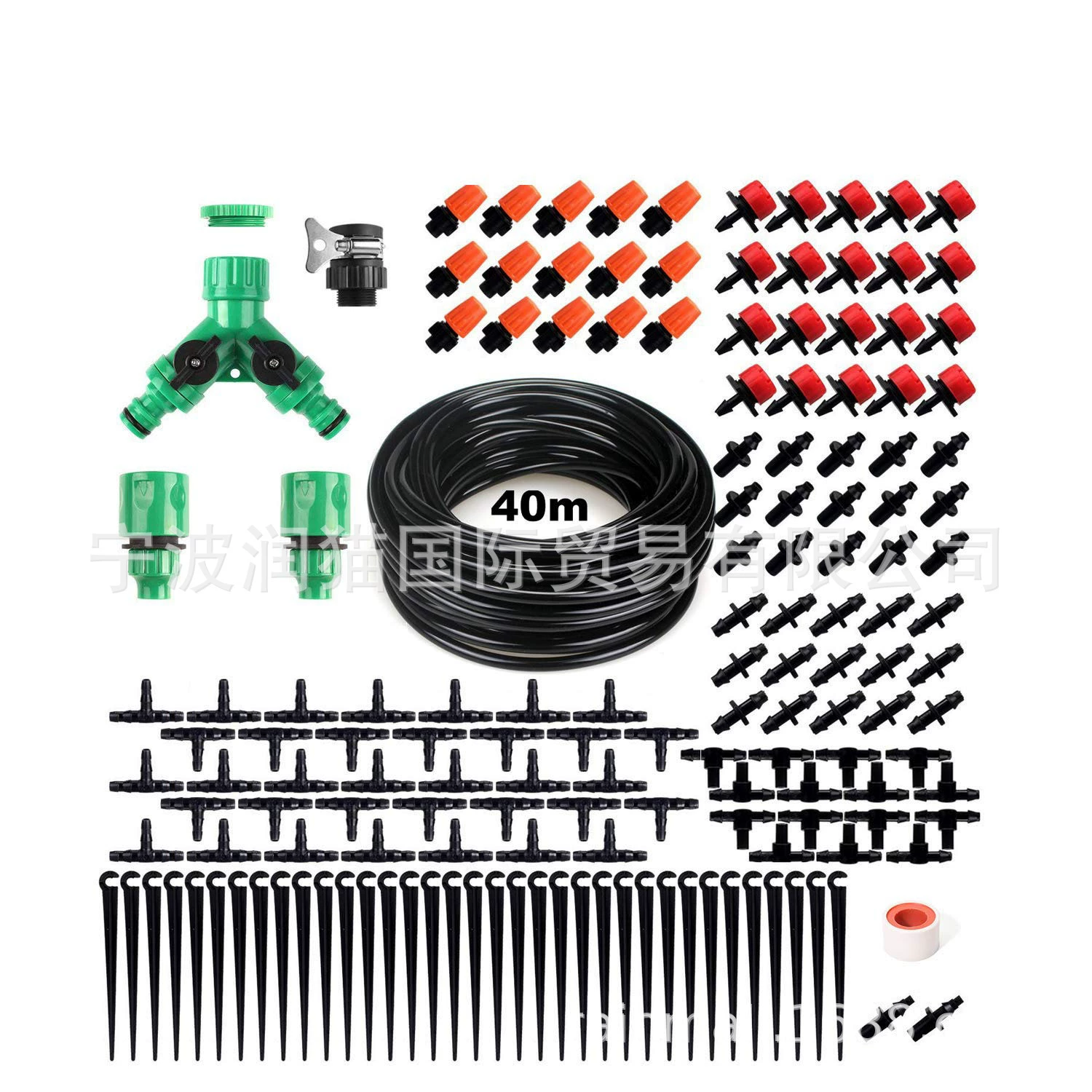 Садоводство Полив Система орошения Домашний сад Костюм для капельного орошения Интеллектуальное время полива Регулируемая комбинация распылительной капельницы