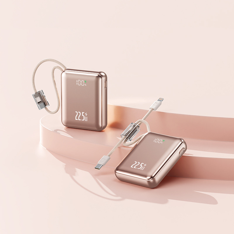 Czevas 휴대용 보조배터리 10000·20000mAh 22.5W 고속충전 스트랩형 맞춤 로고