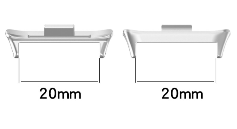 Compatible with the miband8Pro/ Redmi 4 band connector, Mi Band 8Pro/ Redmi 4 raw ear model head grain undefined