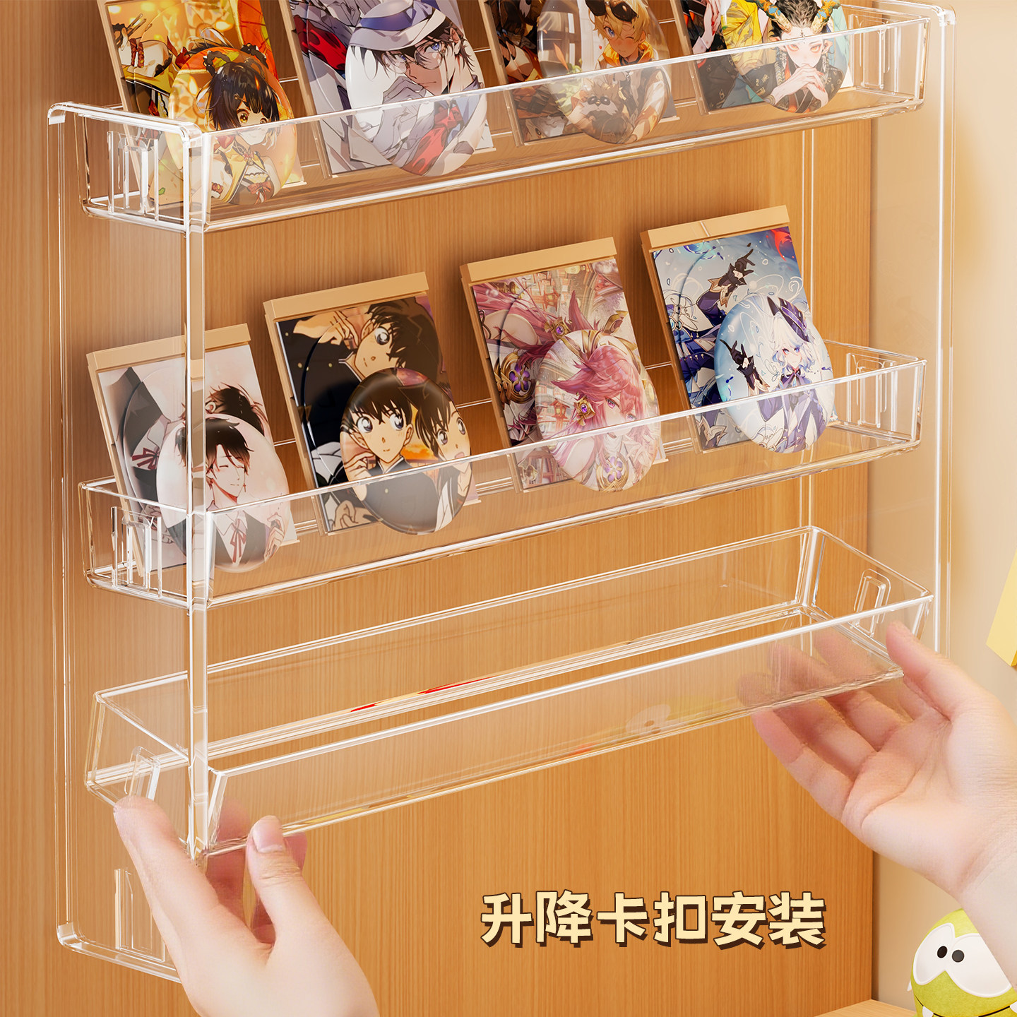 Estante Organizador de Pared Multifuncional para Baño image 3