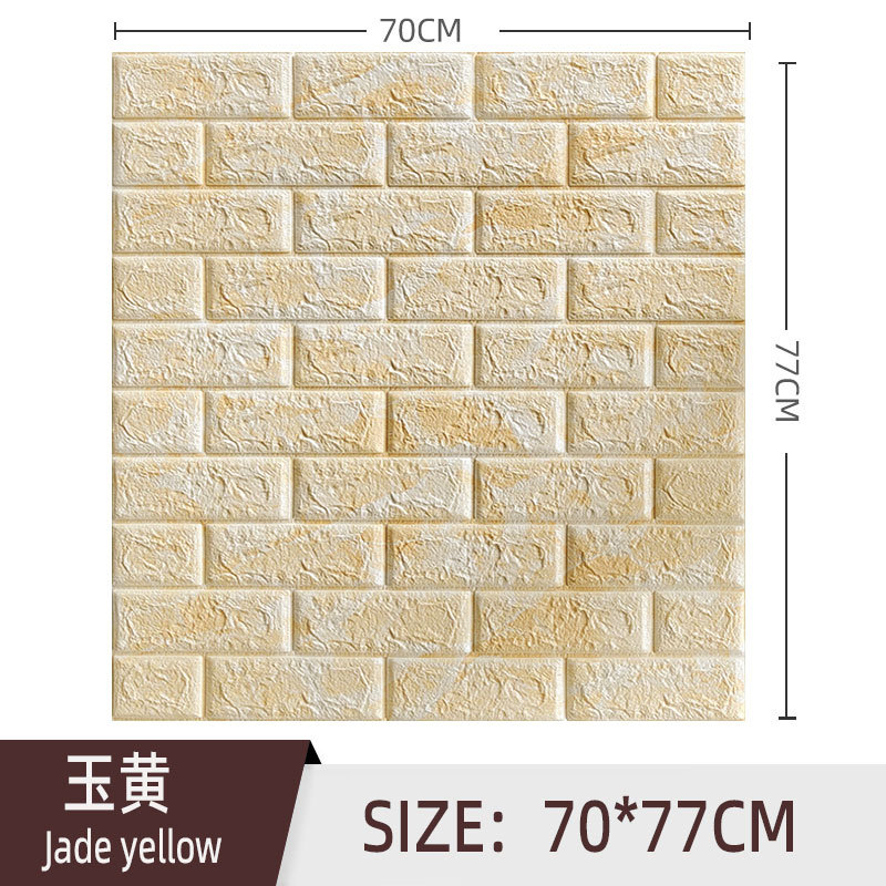 marble jade yellow 70*77cm